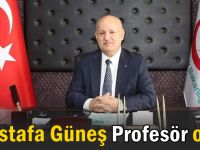 Başhekim Mustafa Güneş Profesör oldu.