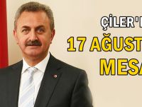 Çiler’den 17 Ağustos mesajı