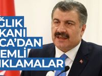 Fahrettin Koca'dan son dakika açıklamaları!