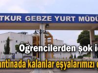 “Karantinada kalanlar eşyalarımızı çaldı”