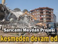 Büyükgöz'den Sarıcami'de incelemelerde bulundu