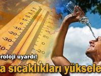 Hava sıcaklıkları yükselecek!