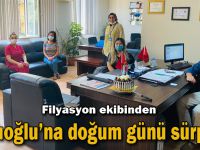Filyasyon ekibinden Kadıoğlu'na doğum günü sürprizi