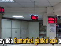 Eylül ayında Cumartesi günleri açık olacak