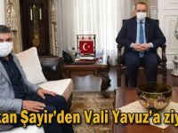 Başkan Şayir’den Vali Yavuz’a ziyaret