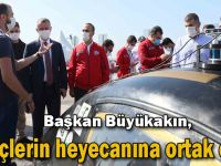 Başkan Büyükakın, gençlerin heyecanına ortak oldu