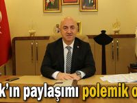 Bıyık’ın paylaşımı polemik oldu!