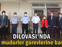 Dilovası’na yeni müdürler görevlerine başladı