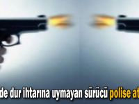 Gebze'de dur ihtarına uymayan sürücü polise ateş açtı