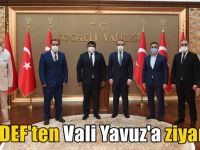 KADEF’ten Vali Yavuz’a ziyaret