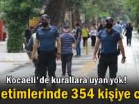 Kocaeli’de yasaklara uyan yok…