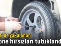 Stepne hırsızları tutuklandı