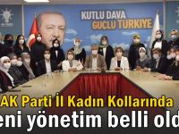 AK Parti İl Kadın Kollarında yeni yönetim belli oldu