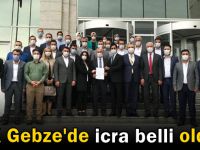 AK Gebze'de icra belli oldu