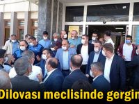 Dilovası meclisinde gerginlik