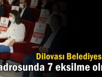 Dilovası Belediyesi'nin kadrosunda 7 eksilme olmuş