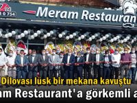 Dilovası’nda Meram Restaurant’a görkemli açılış