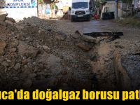 Doğalgaz borusu patladı! Binalar tahliye edildi