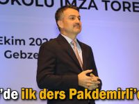 GTÜ’de ilk ders Pakdemirli’den!