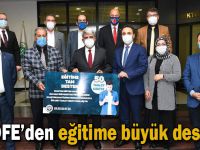 KEDFE’den KOÜ’ye 50 laptop desteği!