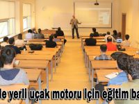 GTÜ’de yerli uçak motoru için eğitim başladı