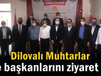 Dilovalı muhtarlardan siyasi partilere ziyaret