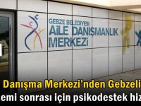 Gebzelilere, Pandemi sonrası için psikodestek hizmeti