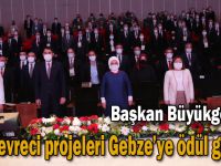 Başkan Büyükgöz’ün çevreci projeleri  Gebze’ye ödül getirdi