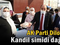 AK Kadın Dilovası Kandil simidi dağıttı