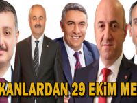 Başkanlardan Cumhuriyet bayramı mesajı