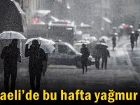 Kocaeli’de bu hafta yağmur var!