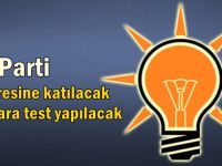 AK Parti kongresine katılacak olanlara test yapılacak