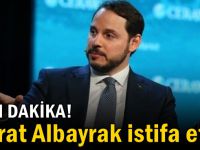 Şok istifa, Berat Albayrak istifa etti!