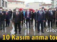 Atamız Gebze'de anıldı