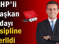 CHP'li başkan adayı disipline verildi