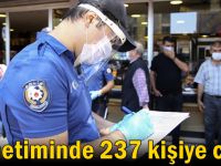 Kocaeli'de Koronavirüs denetiminde 237 kişiye ceza