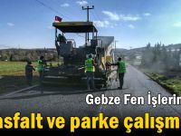 Gebze Fen İşleri çalışmalarını aralıksız sürdürüyor