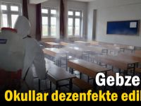 Okullar sınav için dezenfekte edildi