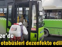 Gebze’de koronavirüse karşı mücadele devam ediyor