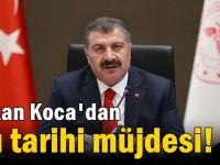 Bakan Koca'dan aşı tarihi müjdesi!