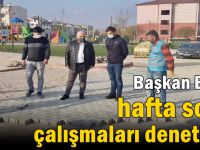 Darıca'da ekipler sokağa çıkma kısıtlamasında teyakkuz halindeydi