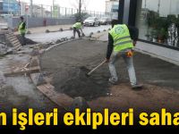 Gebze Fen İşleri çalışmalarını aralıksız sürdürüyor