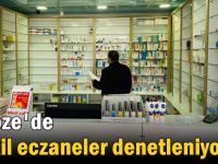 Gebze'de nakil eczaneler denetleniyor