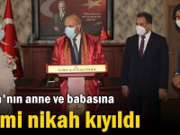 Dilara'nın anne ve babasına resmi nikah kıyıldı