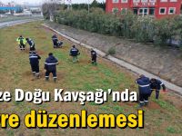 Gebze Doğu Kavşağı’nda çevre düzenlemesi