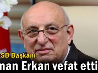 GEPOSB Başkanı Osman Erkan vefat etti