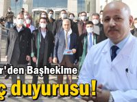 Çeker'den Başhekime suç duyurusu!