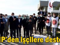 CHP’den işçilere destek!