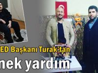 VANFED Başkanı Turak’tan örnek yardım