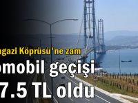 Otoyol ve köprü geçiş ücretlerine zam